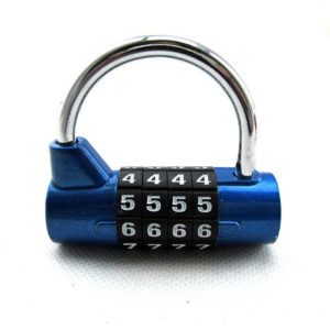 4-numeroinen lukko (iso sanka) - sininen