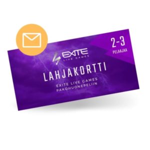 Lahjakortti 2-3 hlö (toimitus kirjeitse)