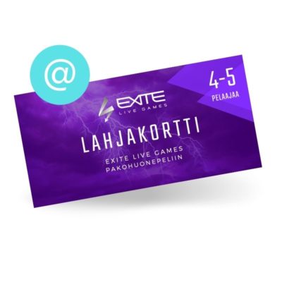 Lahjakortti 4-5 hlö (e-kortti, sähköpostitse)
