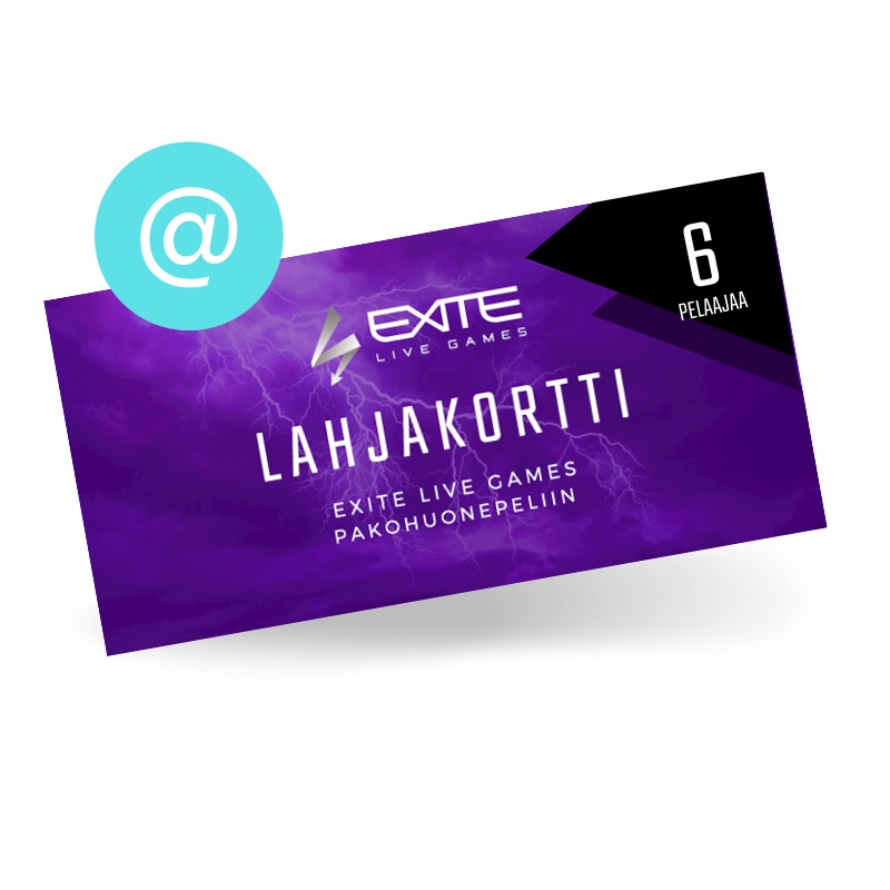 Lahjakortti 6 hlö (e-kortti, sähköpostitse)